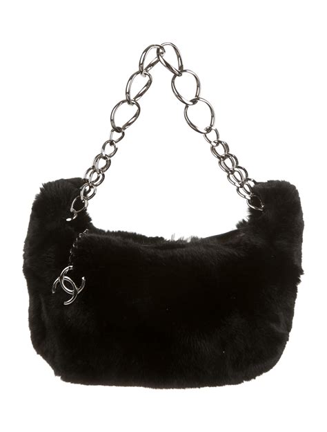 chanel rabbit fur chain bag|Rabbit Fur Chanel .